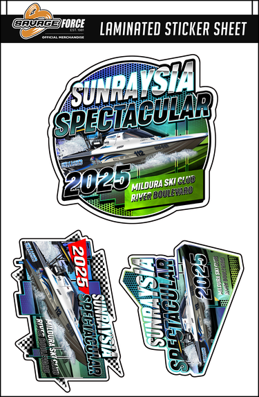 Sunraysia Spectacular 2025 Sticker Sheet